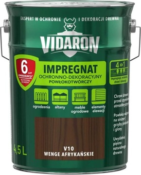 Impregnat Ochronno-Dekoracyjny V10 Wenge Afrykańskie 4,5L Vidaron