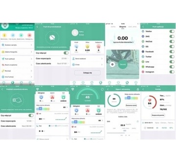 ZEGAREK SPORTOWY SMARTBAND M7 OPASKA PULSOMETR PL PULS KROKI SMS