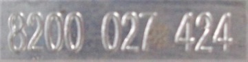 RENAULT LAGUNA II 01 R ZNAK LOGO KAPOTY