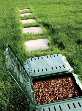 Компостер EKOBAT IKSM-800C 800л 2 камеры ЧЕРНЫЙ