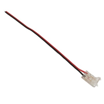 Złączka COB 8mm jednostronna z przewodem