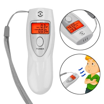 CYFROWY ALKOMAT LCD TESTER ALKOHOLU ANALIZATOR