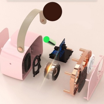 БЕСПРОВОДНОЙ ДИНАМИК BLUETOOTH ПОРТАТИВНЫЙ FM-РАДИО USB MP3 КУХОННЫЙ РЕТРО