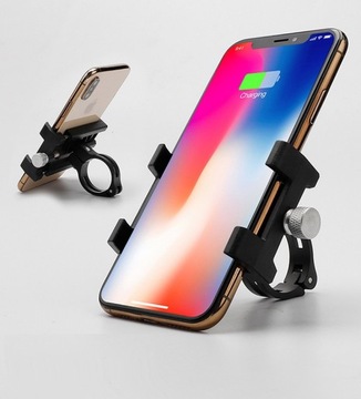 GUB 84 G-84 UCHWYT ROWEROWY NYLONOWY NA TELEFON KIEROWNICE LEKKI