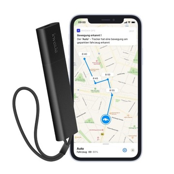 Komórkowy lokalizator GPS Invoxia do wszystkich samochodów motocykli
