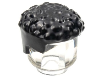 LEGO Czarne włosy kręcone 6356861/79688/ 1 szt.