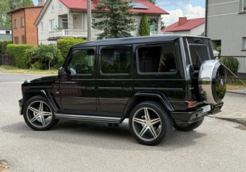 Mercedes Klasa G W463 Off-roader długi Facelifting G 500 388KM 2013 Mercedes-Benz Klasa G G550 V8 niski przebieg bezwypadkowy serwisowany w ASO, zdjęcie 5