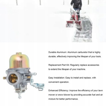 Комплект карбюратора триммера, алюминиевые детали двигателя