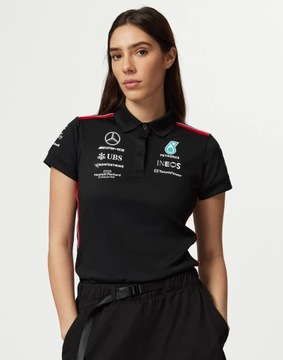 Koszulka polo damska Mercedes AMG F1 2023 r.L