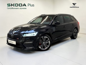 Skoda Octavia IV RS Kombi 2.0 TDI SCR 200KM 2022 Skoda Octavia Skoda Octavia RS TDI 200 KM Bogata w