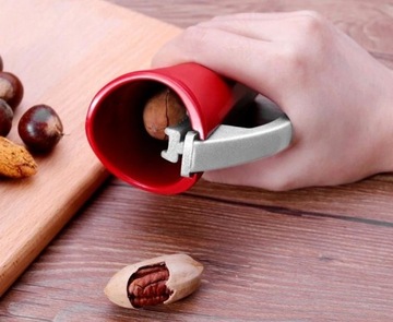 Щелкунчик Прочная итальянская лущилка для фундука, цельнометаллическая, большая.