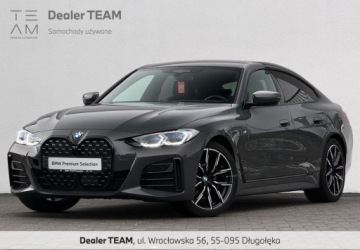 BMW Seria 4 G22-23-26 Coupe 2.0 420d 190KM 2023 BMW Seria 4 I wlasciciel Gwarancja M Pakiet Laser Bezwypadkowy FVAT23