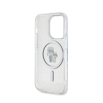 Накладной чехол Karl Lagerfeld Super для iPhone 15 Pro 6,1 дюйма KLHMP15LHGKCNOT tr