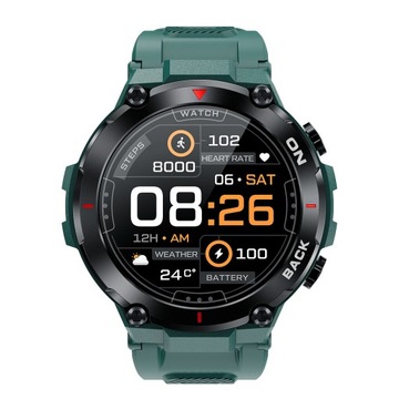 SMARTWATCH MĘSKI ZEGAREK Z GPS 480mAh POLSKIE MENU