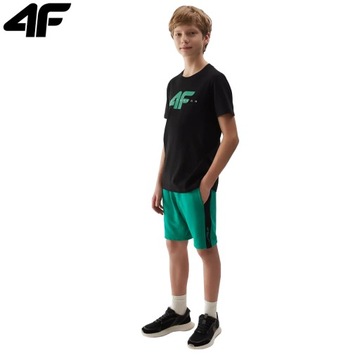 ФУТБОЛКА ДЛЯ МАЛЬЧИКОВ 4F ДЕТСКАЯ ФУТБОЛКА M1113 ХЛОПОК BASIC SPORTS 146