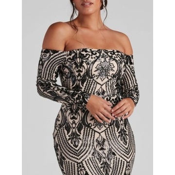 Women Luxury Sparkly Mermaid Evening Party Dress B
