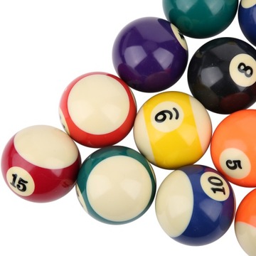 Профессиональный набор бильярдных шаров диаметром 2,3 дюйма.