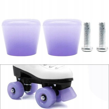 2 тормоза для роликовых коньков Роликовые коньки премиум-класса Тормоза для роликовых коньков