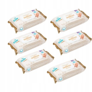 6xChusteczki nawilżane Dada Ultra Sensitive 64 szt