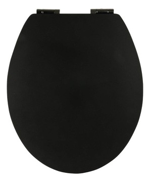 Deska sedesowa Sanitop Wingenroth Soft Touch czarny drewno