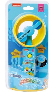 FAN MILL BABY SHARK Вертушка Светодиодный проектор Музыка