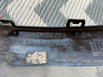 9634015577A LIŠTA NÁRAZNÍK LEVÝ ZADNÍ PEUGEOT 307