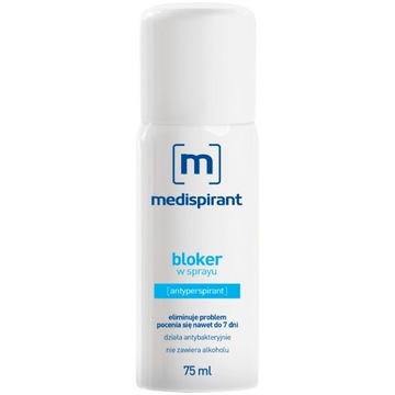 Aflofarm MEDISPIRANT Bloker w sprayu 75 ml MOCNY ANTYPERSPIRANT