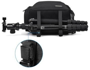 Рюкзак для фотосессии Caden D17 на одно плечо, черный