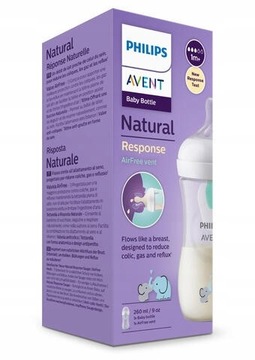Philips Avent Bottle Natural Response Airfree 260 мл 1 м+ SCY673/81