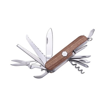 Scyzoryk LAGUIOLE wielofunkcyjny multitool 11 funkcji nóż składany prezent