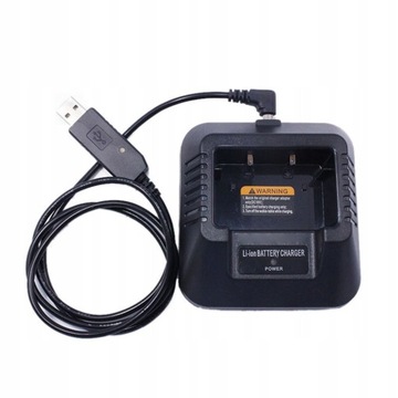 Nowa ładowarka USB UV5R zamiennik dla UV-5R UV-5R