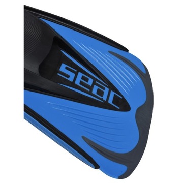 Krótkie treningowe płetwy kaloszowe SEAC SPEED-S niebieskie 34/35