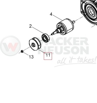 Трамбовочная муфта Wacker Neuson BS AS, оригинал