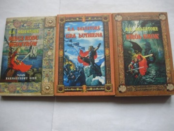 Miecz rodu bedwyrów Gra luthiena Krol smok R.A Salvatore Komplet