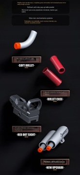 Ружье S686 Double Barrel Shell Softball Boy