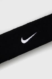 ПОВЯЗКА НА ГОЛОВУ СПОРТИВНАЯ ПОВЯЗКА НА ГОЛОВУ NIKE SWOOSH ЧЕРНАЯ