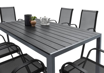 Комплект садовой мебели ТЕРРАСА мебель 6+1 КОМПОЗИТ
