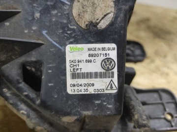 5K0941700C HALOGEN LEVÝ VW GOLF VI