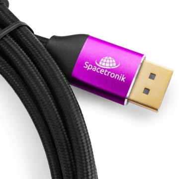 Кабель Displayport 2.1 DP, 54 Гбит/с, 16 К, 60 Гц для монитора Spacetronik, 2 м