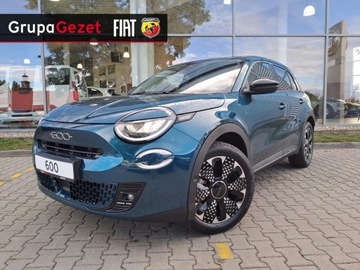 Mercedes 2025 Fiat 600 La Prima Turkusowy 1.2 110KM, zdjęcie 2