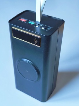 Powerbank TechPower 235 Втч 75 600 мАч PD QC Qi LCD LED 25 Вт