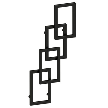 ДЕКОРАТИВНЫЙ РАДИАТОР WONDER 111/51 ЧЕРНЫЙ