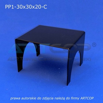 Podest piętrujący z plexi, Stojak na wystawę 30x30