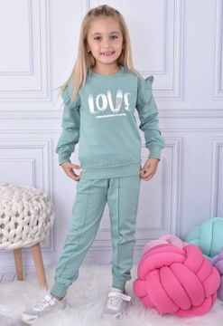 LOVE dres KOMPLET dresowy kolory 110 / 4-5 lat