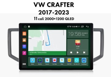 Vw Crafter Man Tge Radio Navigace Android Qled