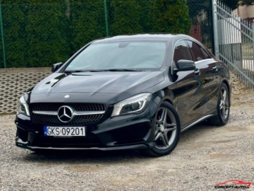 Mercedes CLA C117 Coupe 1.6 200 156KM 2014 Mercedes-Benz CLA AMG Navi Parkdistance Led Xenon Automat 1.6 Benzyna 156KM, zdjęcie 2