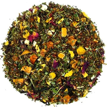 Herbatka Owocowo Ziołowa MIŁYCH SNÓW melisa LAWENDA rooibos 100g