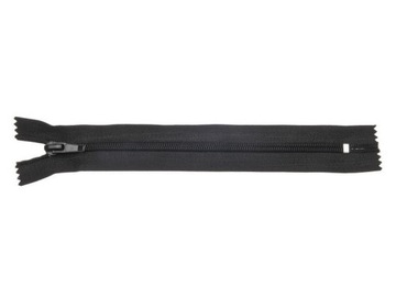 Zamek Błyskawiczny Spirala 16cm Czarny 10szt