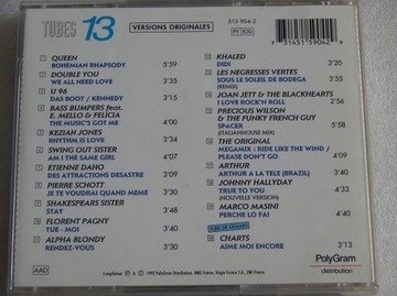 Разное - Tubes 13 CD 1992 BDB Queen U 96 Халед