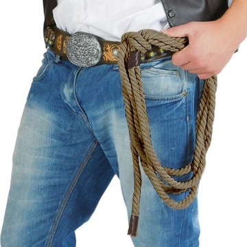 LASSO KOWBOJA COWBOYA WESTERN DZIKI ZACHÓD 2,4m